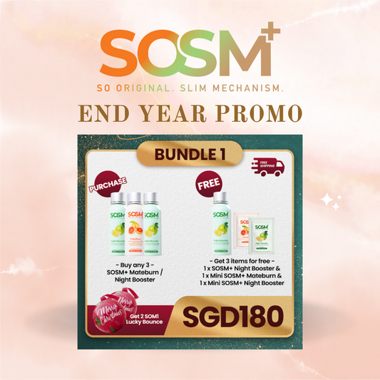 [END YEAR SALES] SOSM+ SLIMMING BUNDLE 1