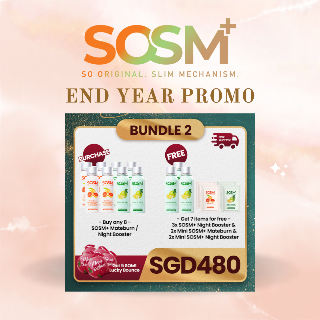 [END YEAR SALES] SOSM+ SLIMMING BUNDLE 2