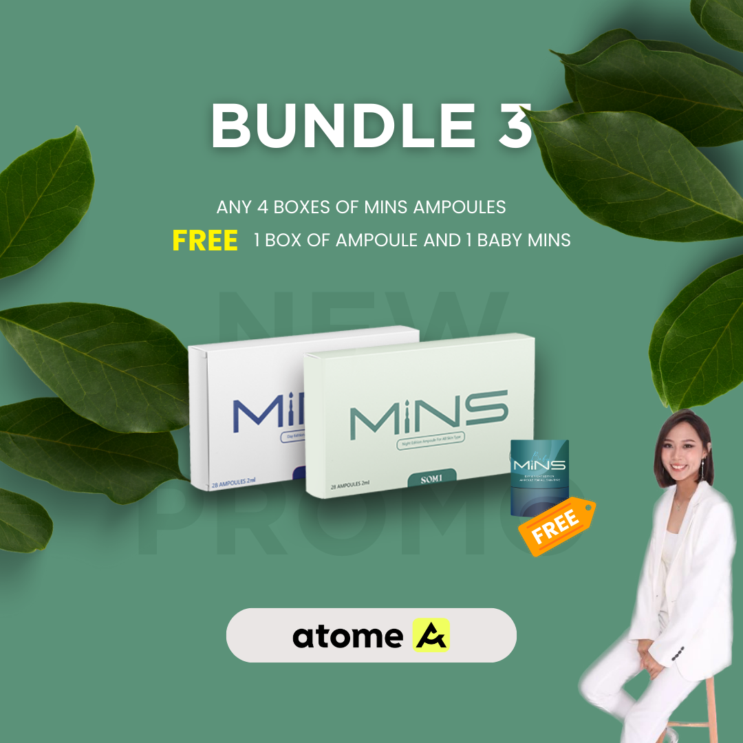 MINS AMPOULES BUNDLE 3 (BUY 4 BOXES FREE 1 FULL BOX + BABY MINS)